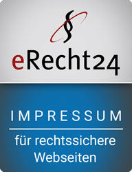 Siegel Impressum e-recht24.de